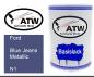 Preview: Ford, Blue Jeans Metallic, N1: 500ml Lackdose, von ATW Autoteile West.